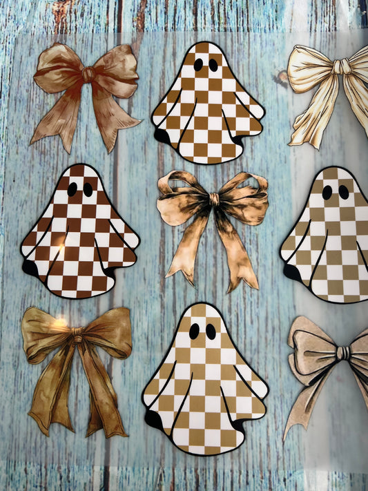 Tan ghosts and bows
