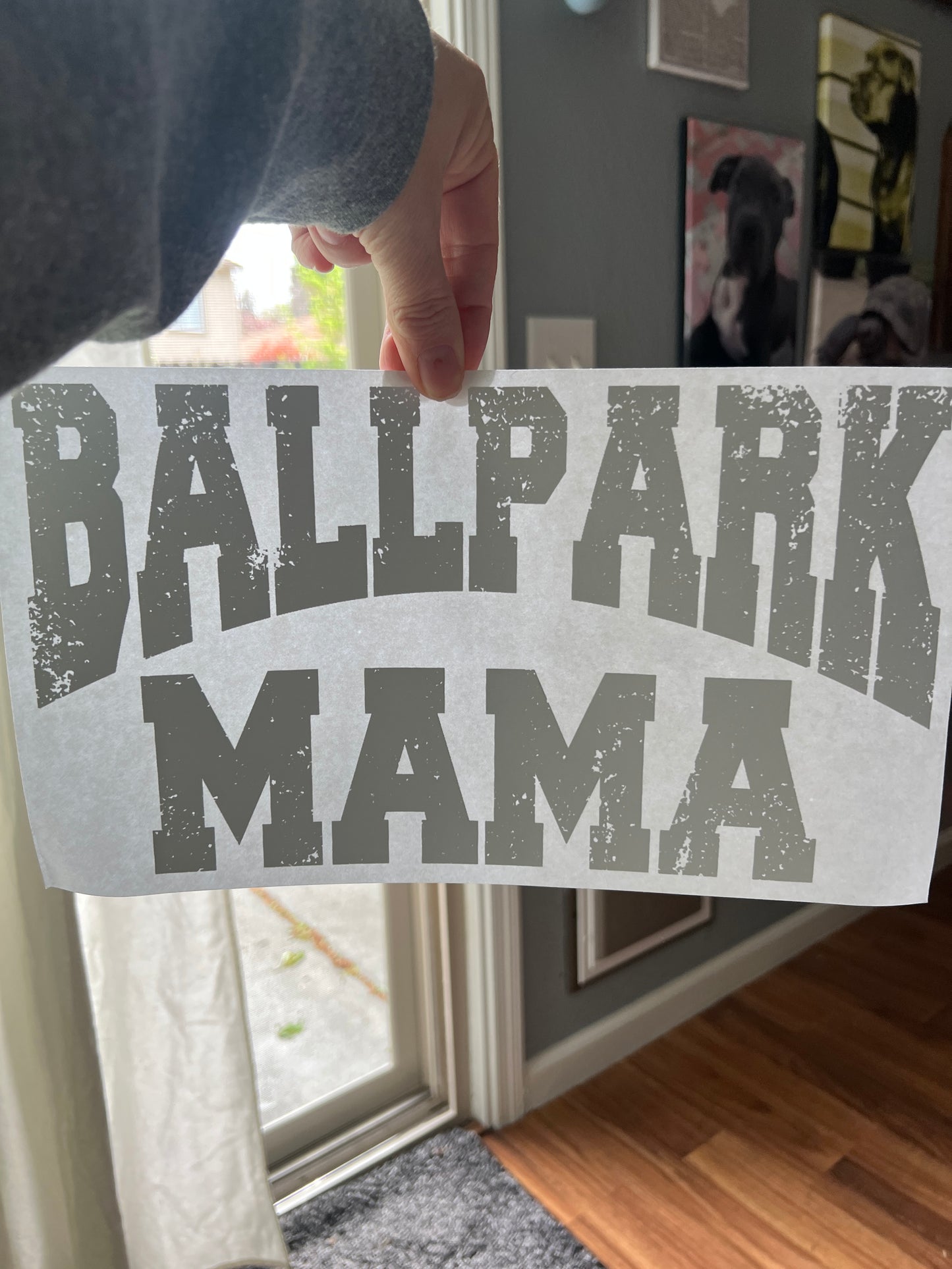 Ballpark mama (black)
