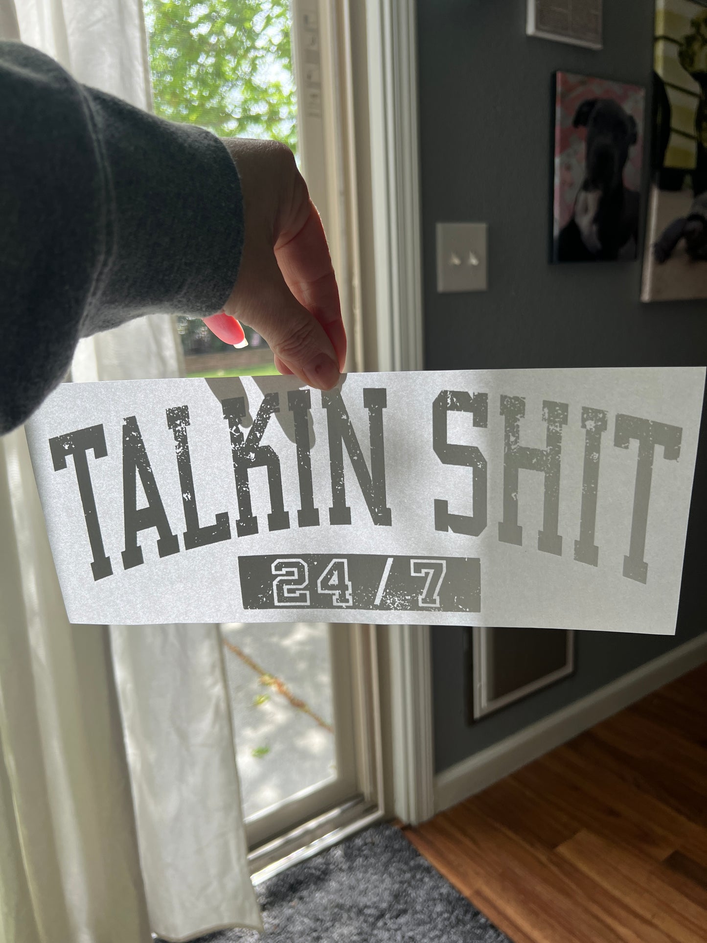 Talking sh*t 24/7 (black)