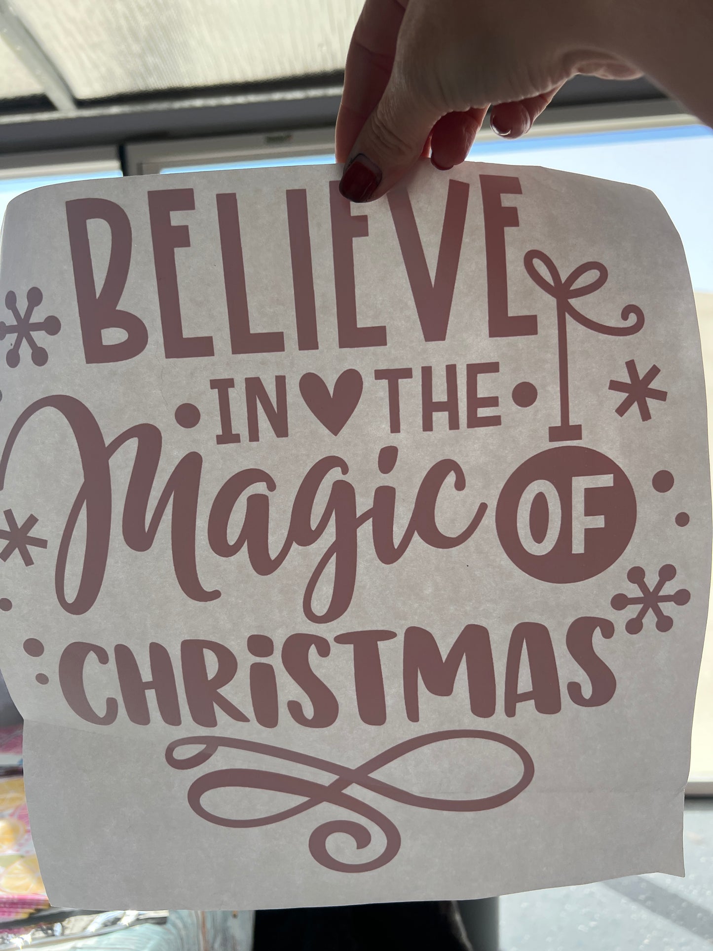Believe in magic of Christmas