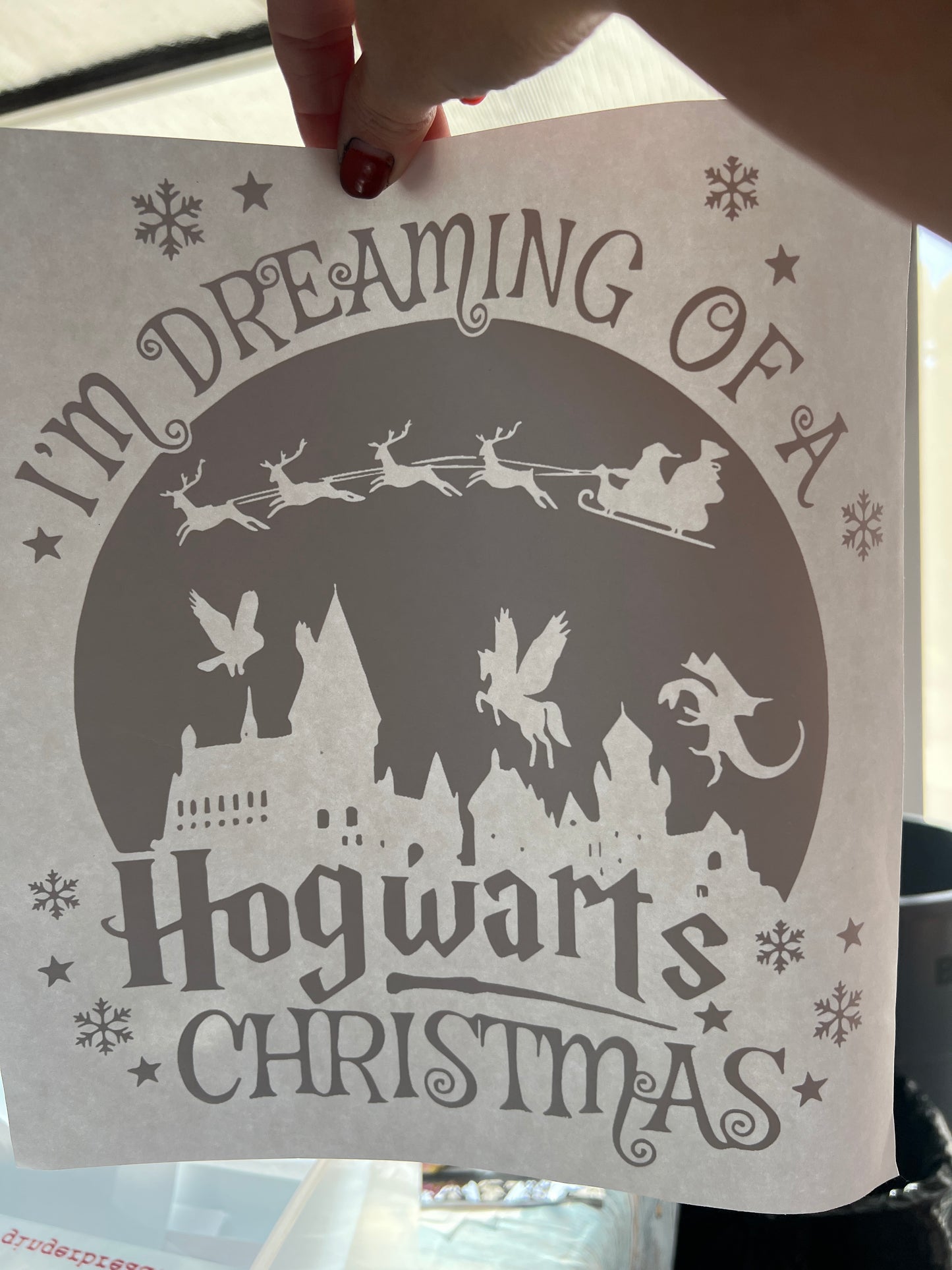 I’m dreaming of a hogwarts Christmas