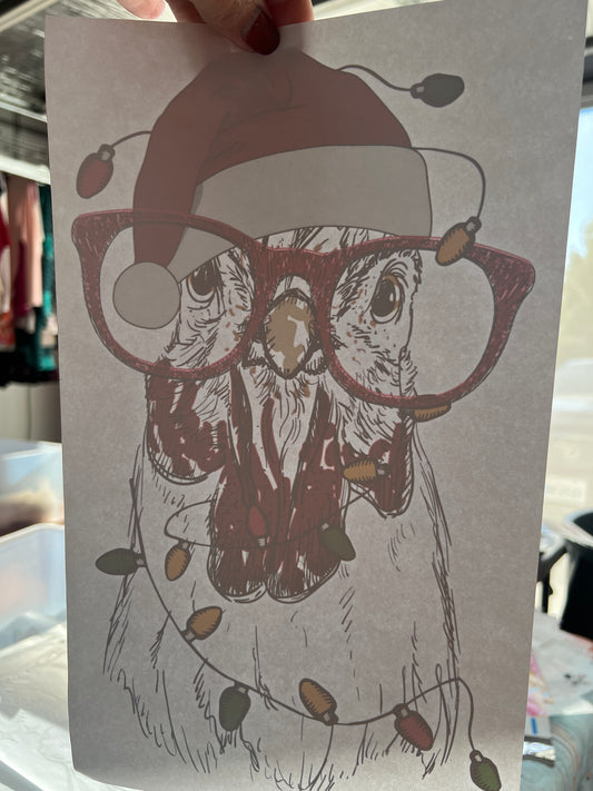 Chicken Santa
