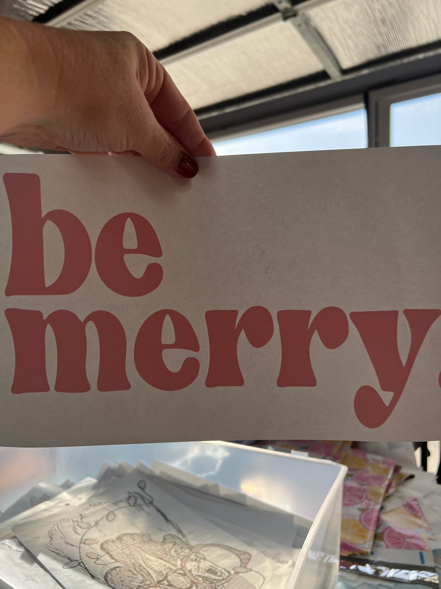 Be merry