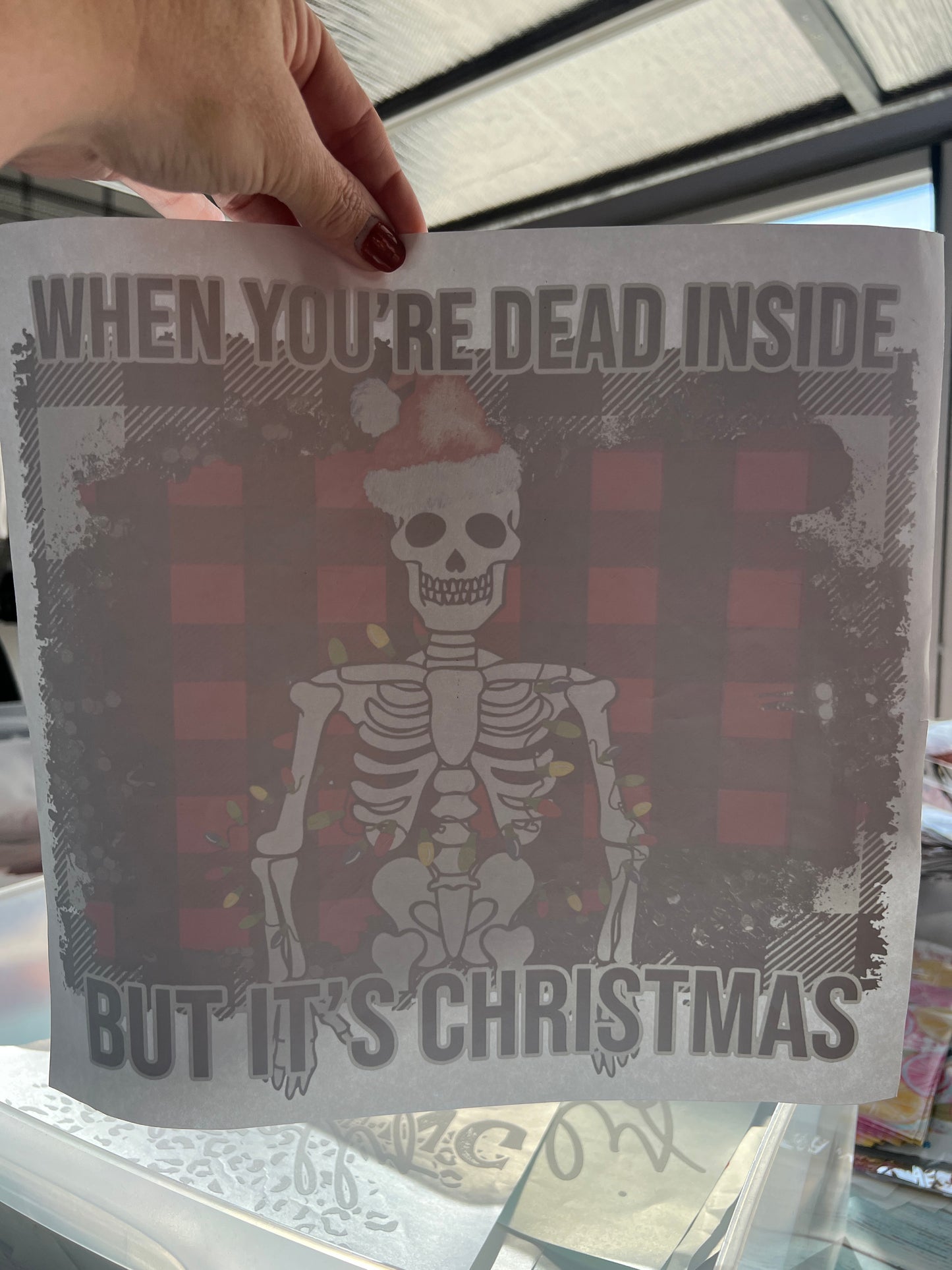 When you’re dead inside but it’s Christmas