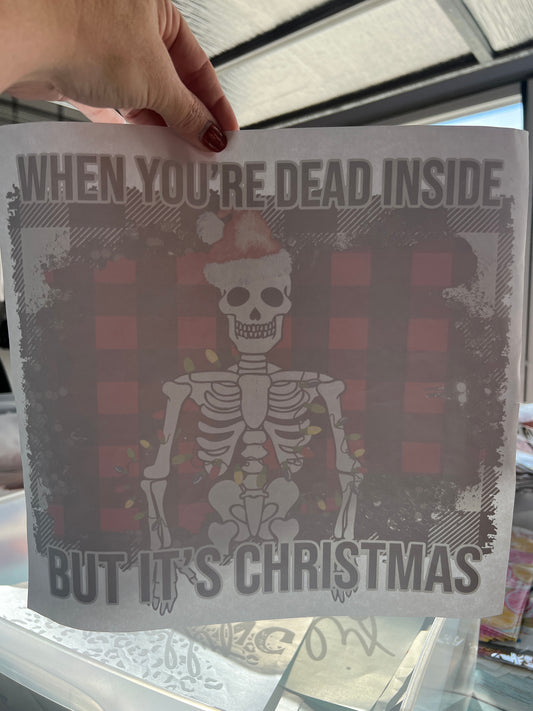 When you’re dead inside but it’s Christmas