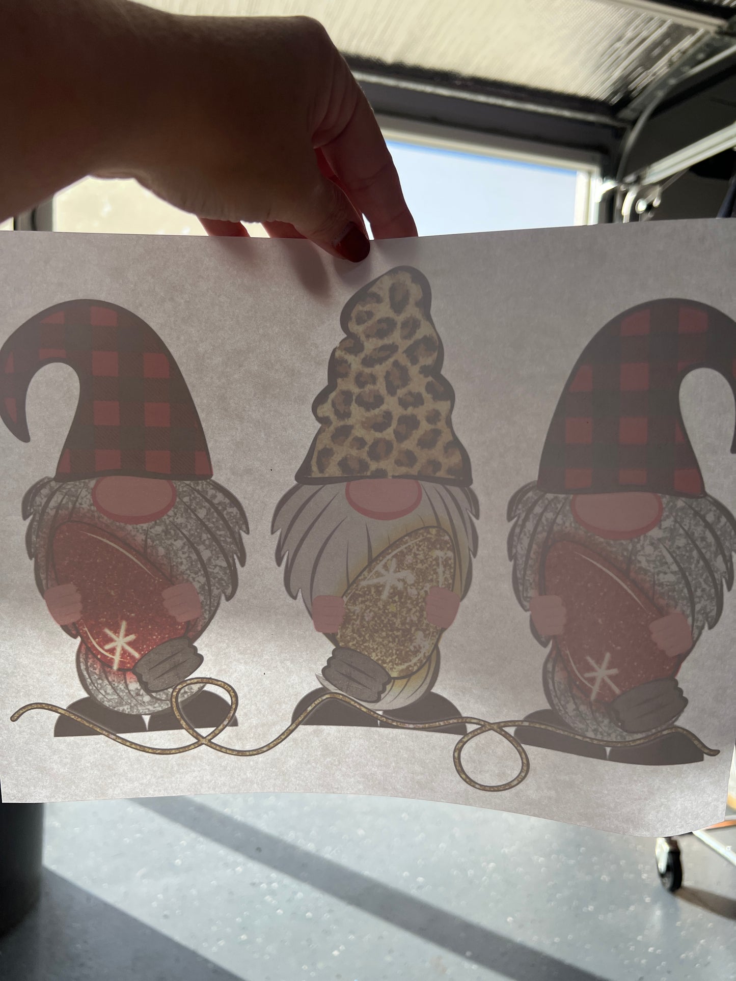 Gnome Christmas lights