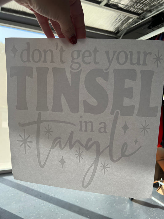 Don’t get your tinsel in a tangle