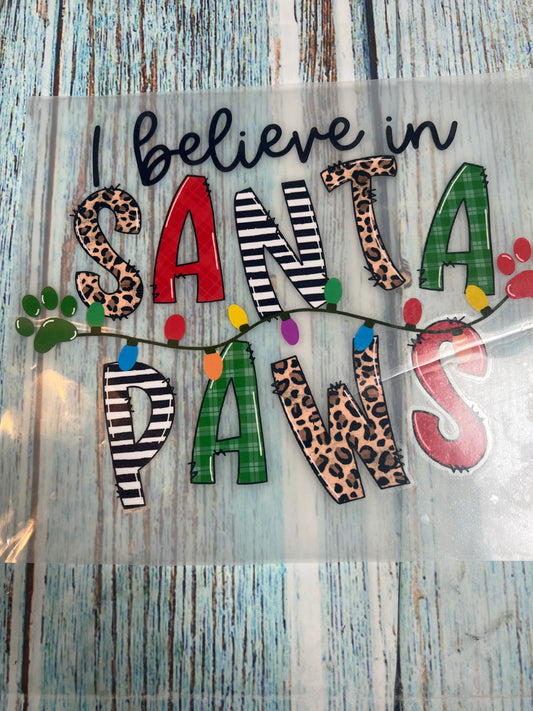 I believe in Santa paws