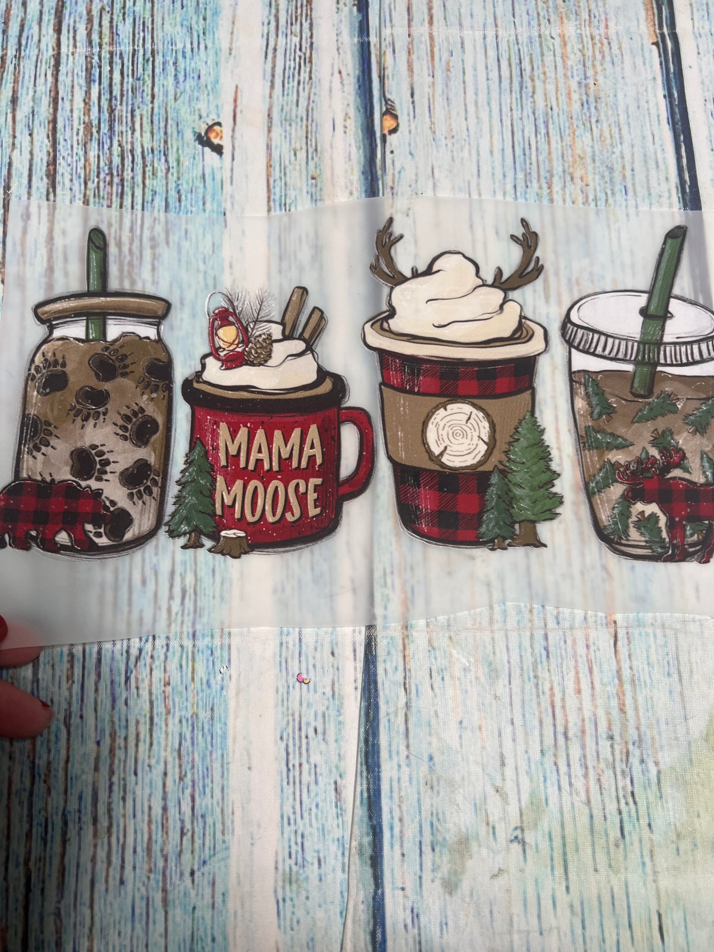 Mama moose cups