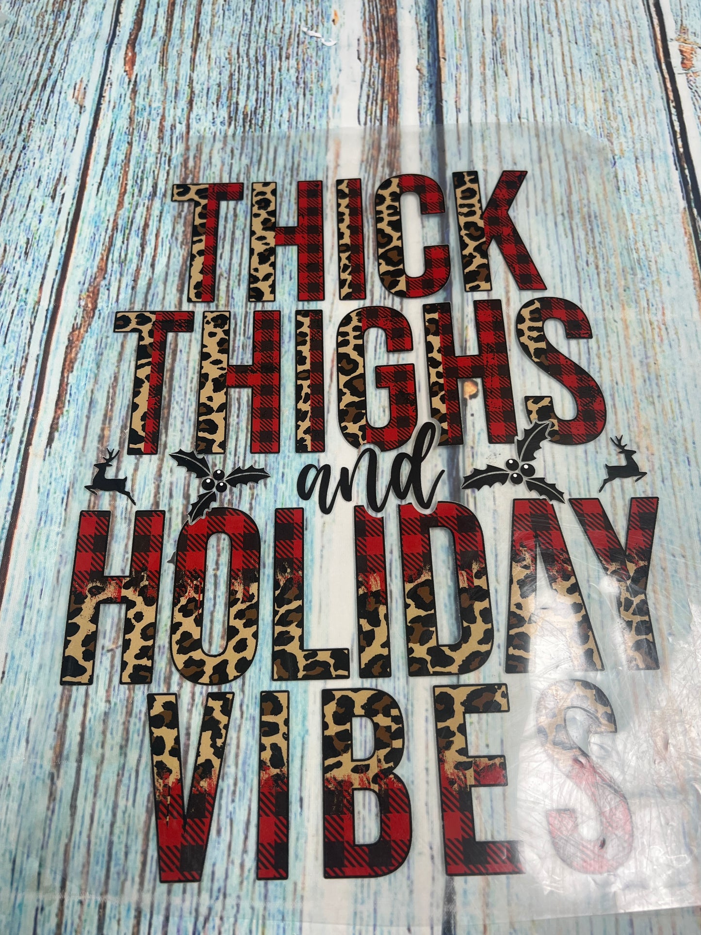 Thick thighs holiday vibes