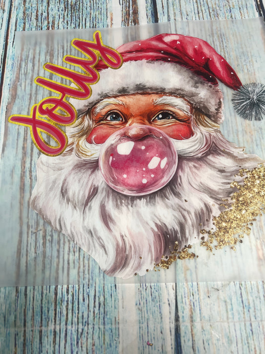 Jolly Santa bubble