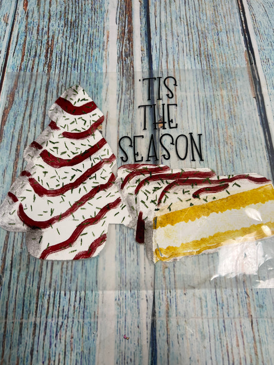 Tis the season Debbie cake