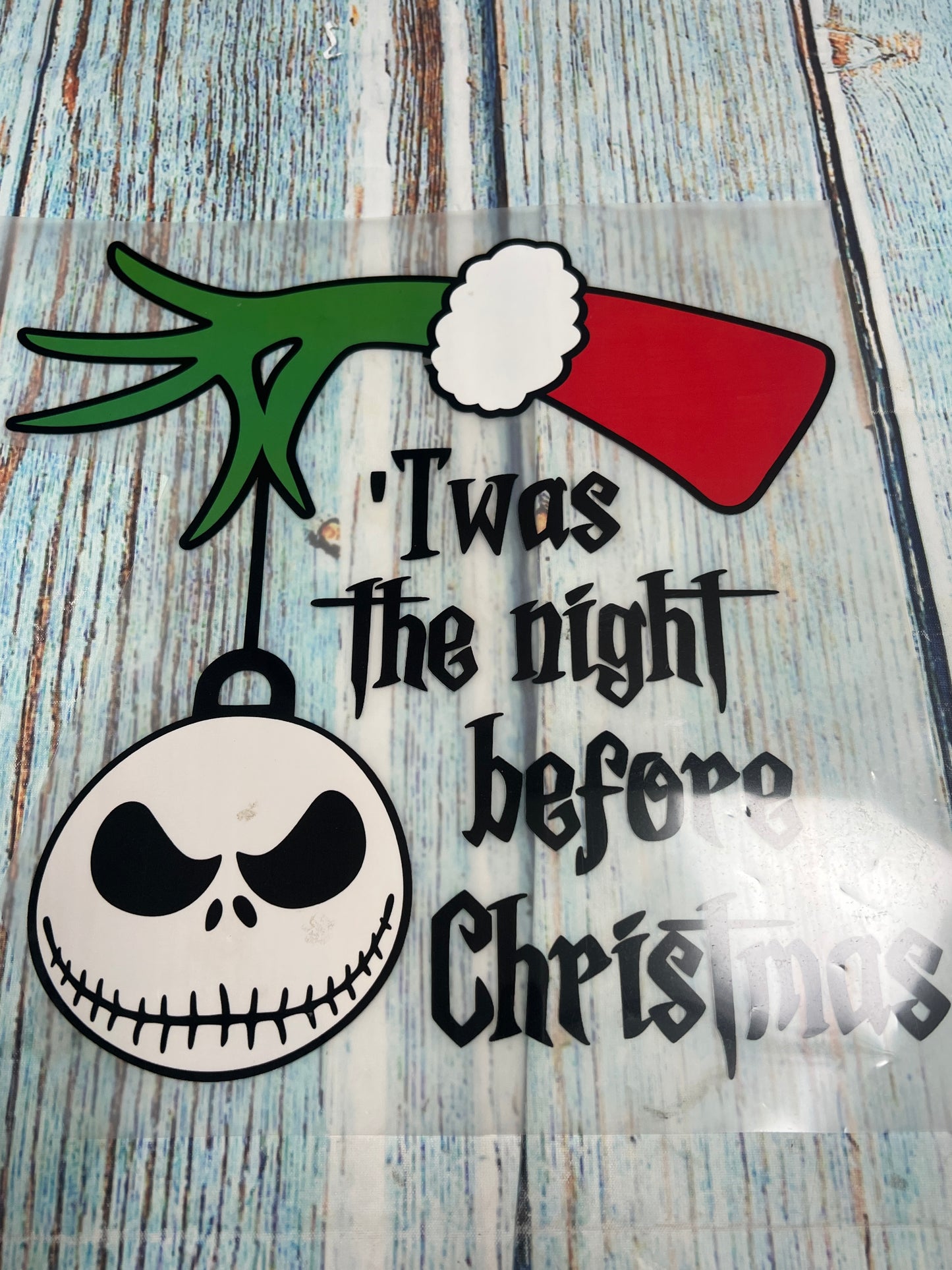 Teas the night before Christmas