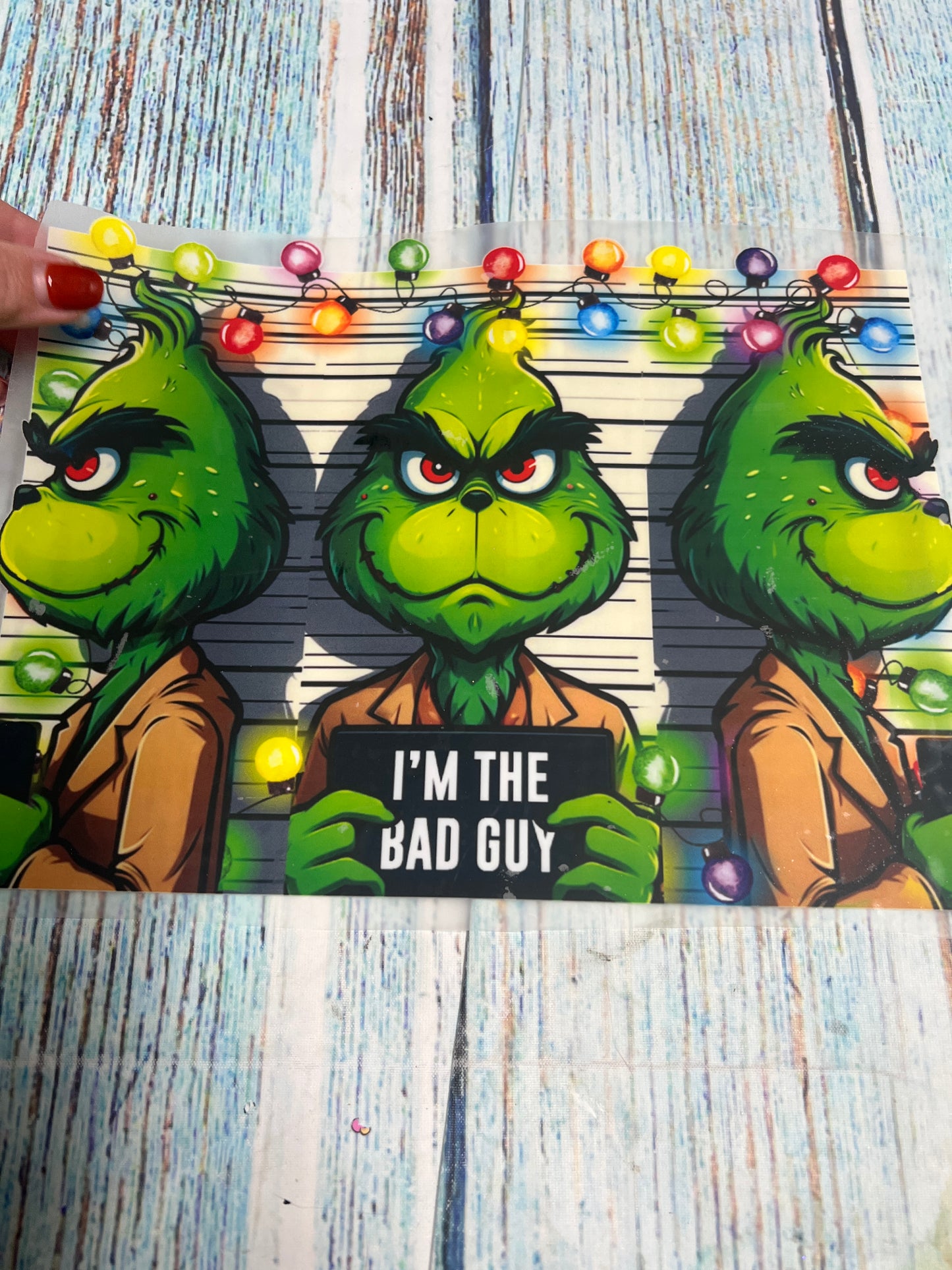 I’m the bad guy green man