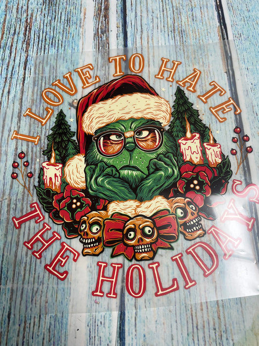 I love to hate the holidays