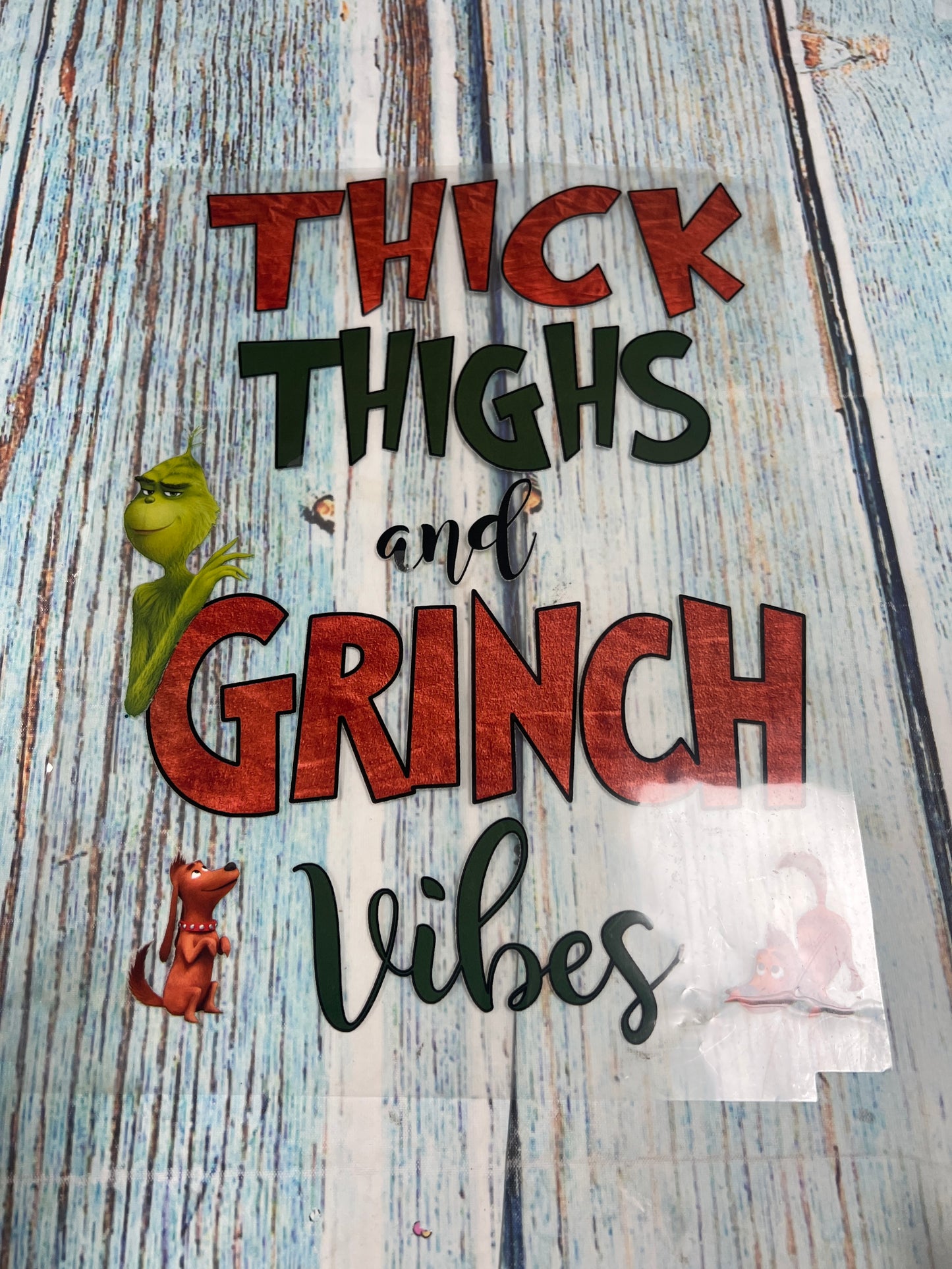 Thick thighs and green man vibes