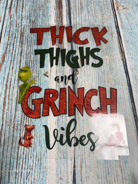 Thick thighs and green man vibes