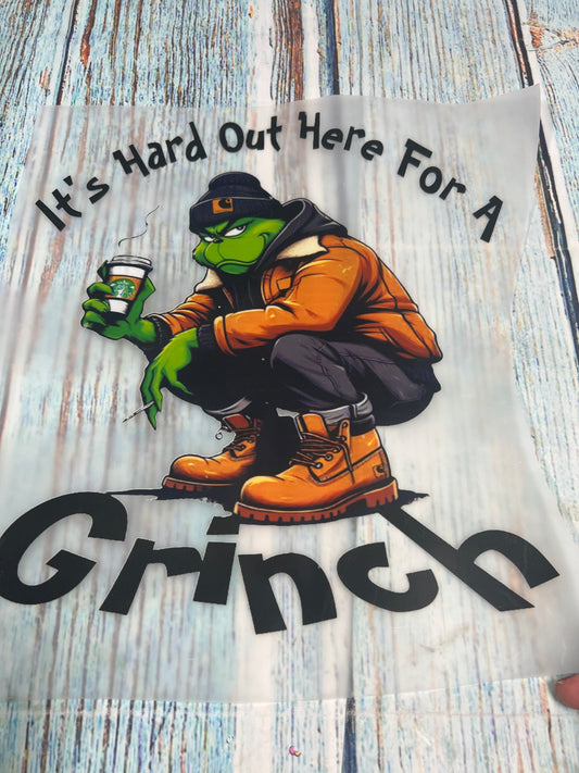 It’s hard out here for a grinch