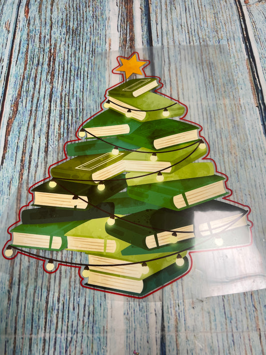 Book Christmas tree