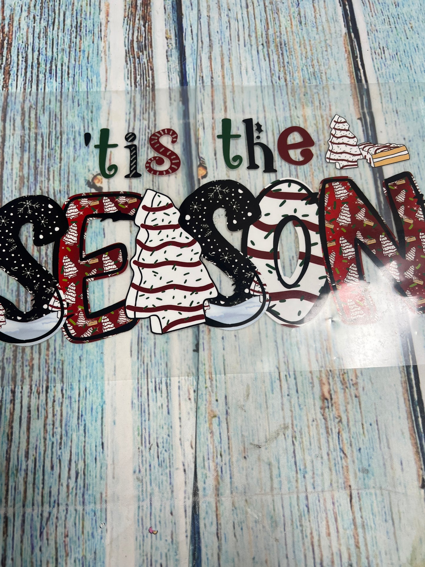 Tis the season Debbie cake