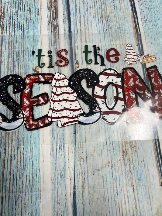 Tis the season Debbie cake