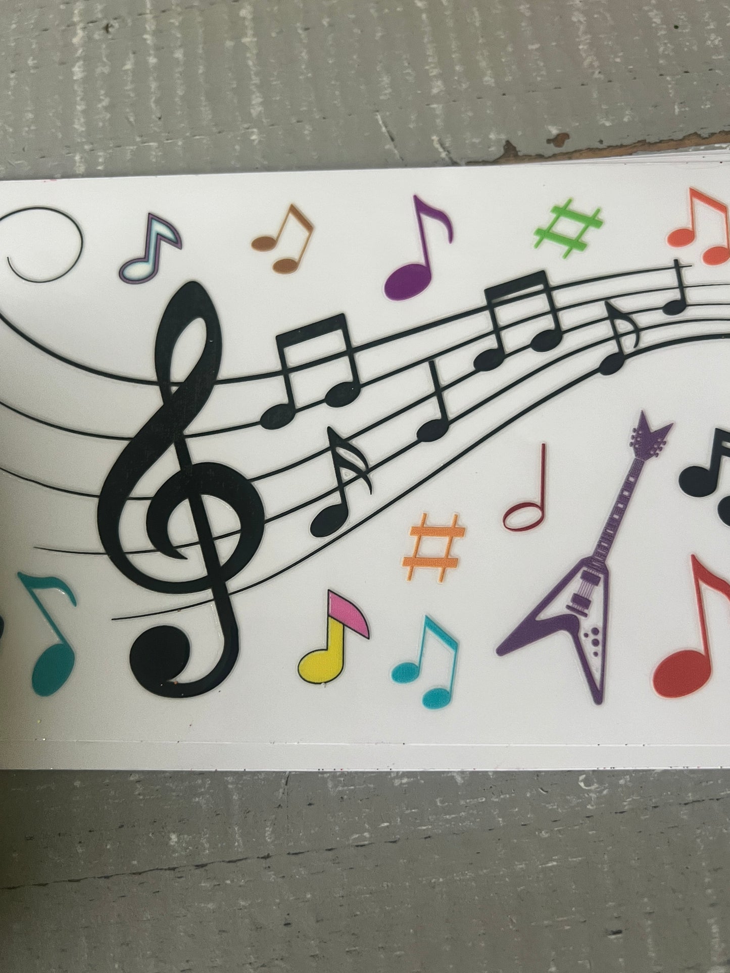 Music notes