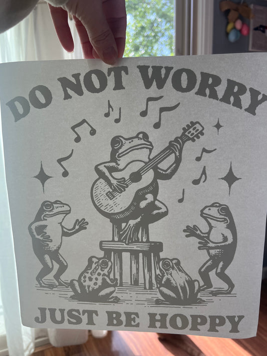 Do not worry. Be hoppy (green)