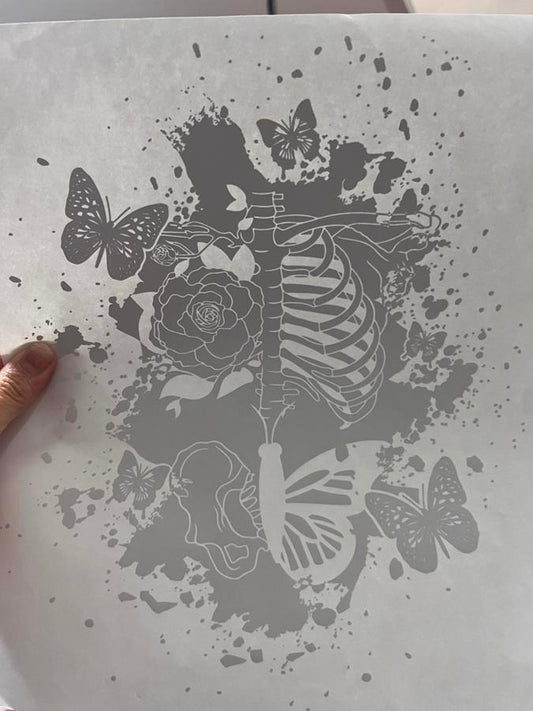 Butterfly skeleton