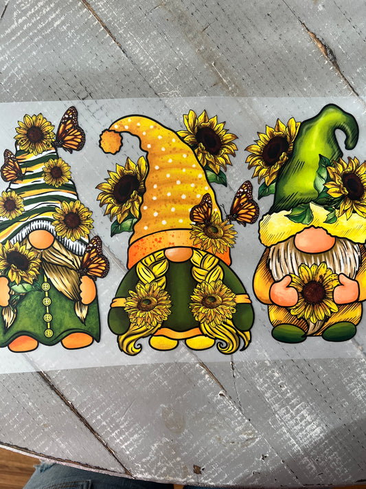 Sunflower gnomes