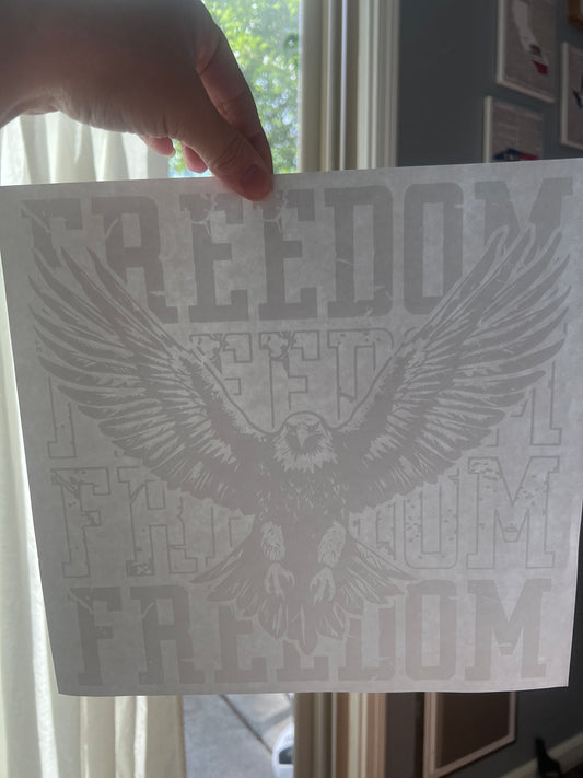 Freedom eagle (white)