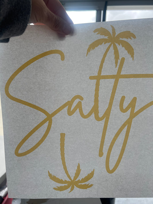 Salty (yellow) with sleeve