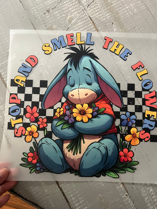 Stop and smell the flowers