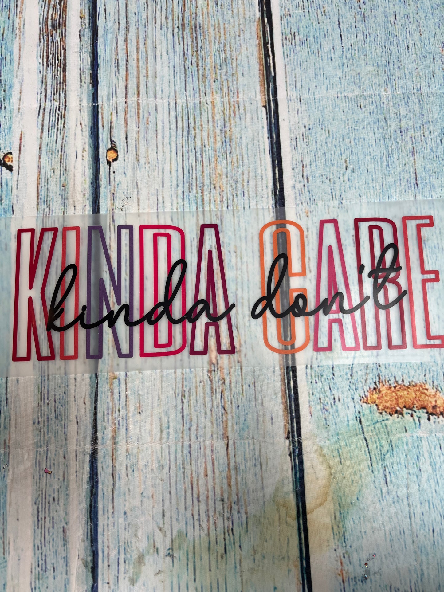 Kinda care. Kinda don’t