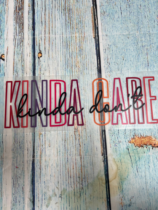 Kinda care. Kinda don’t