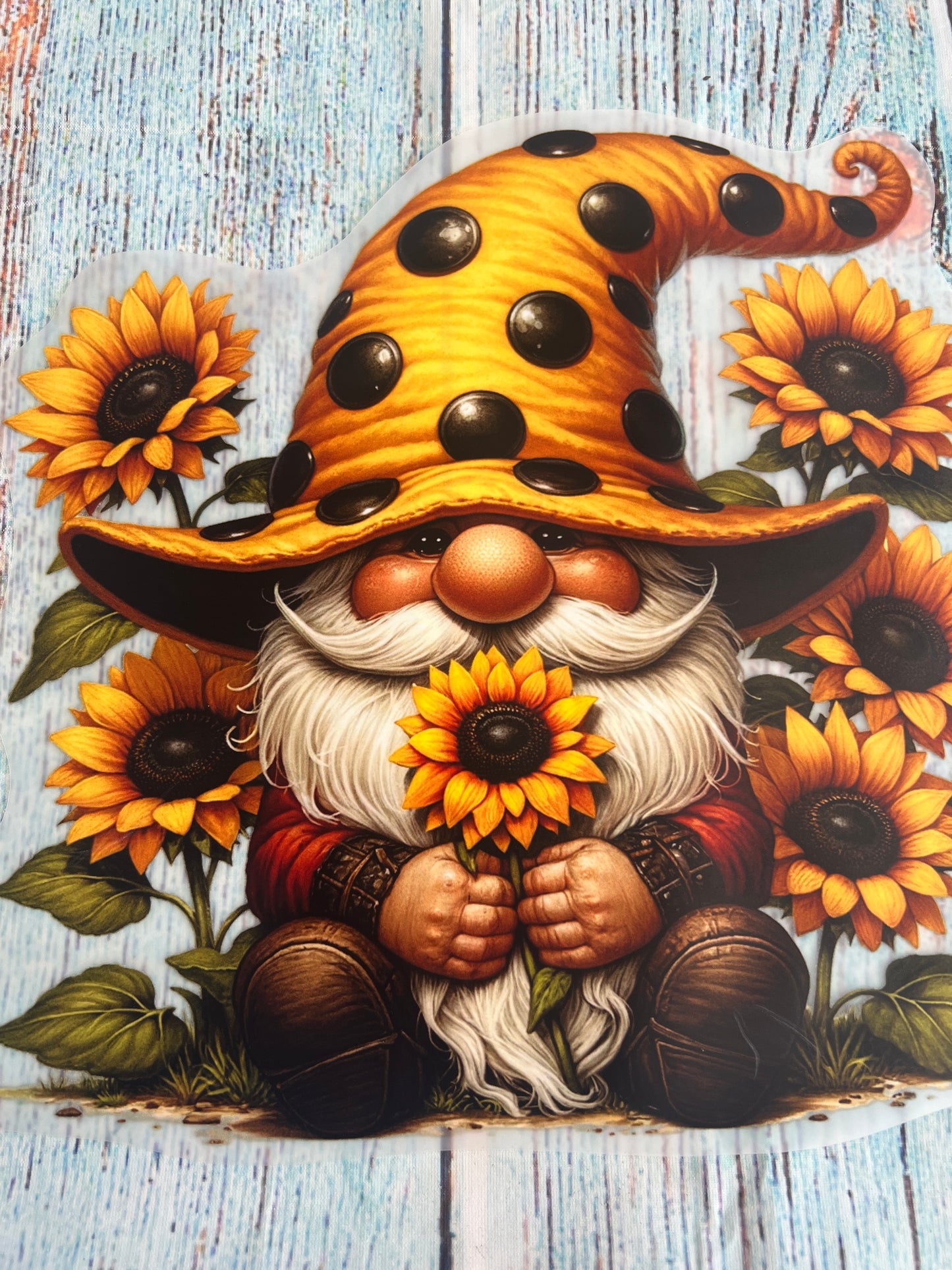 Sunflower gnome