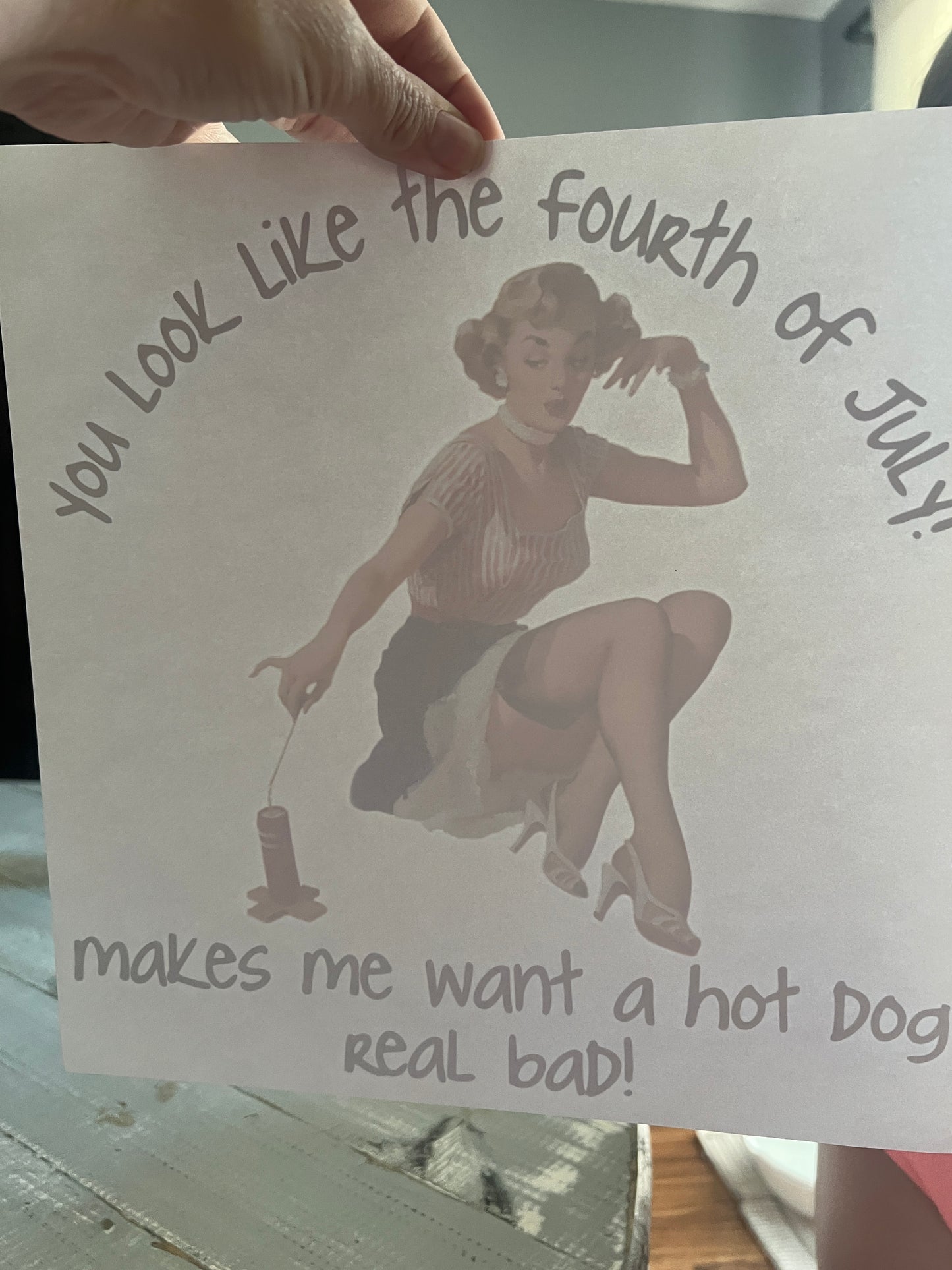 You look like the 4th of July