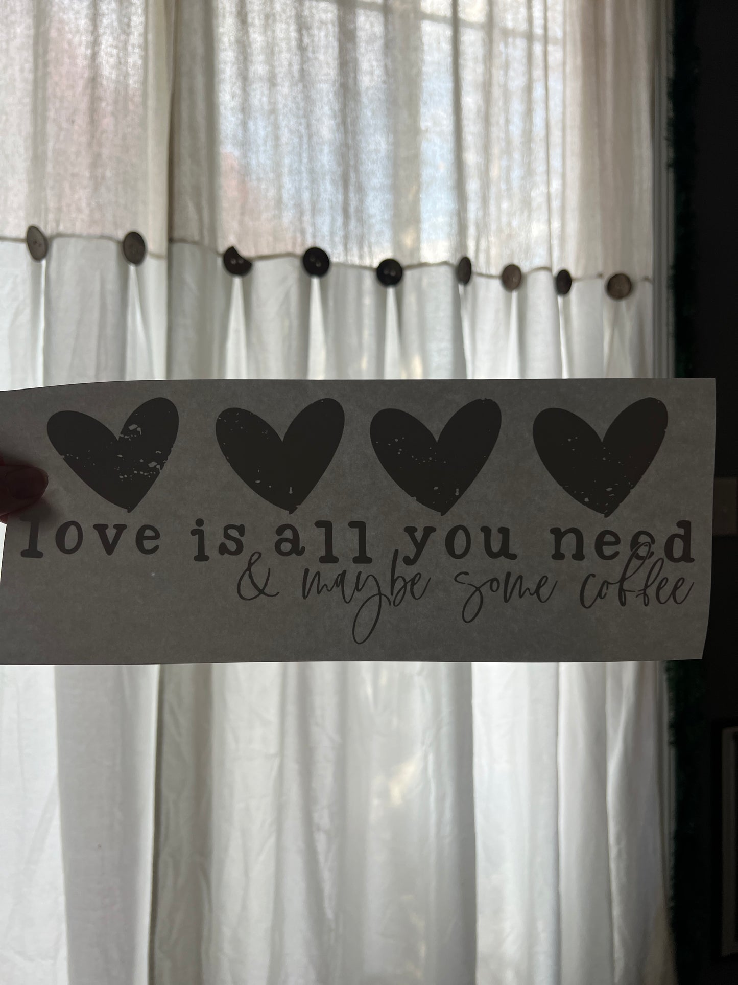 Love is all you need and maybe some coffee