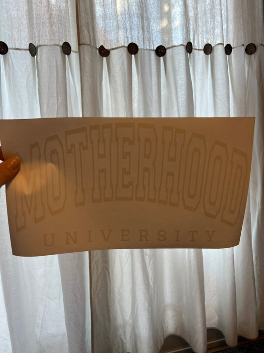 Motherhood university