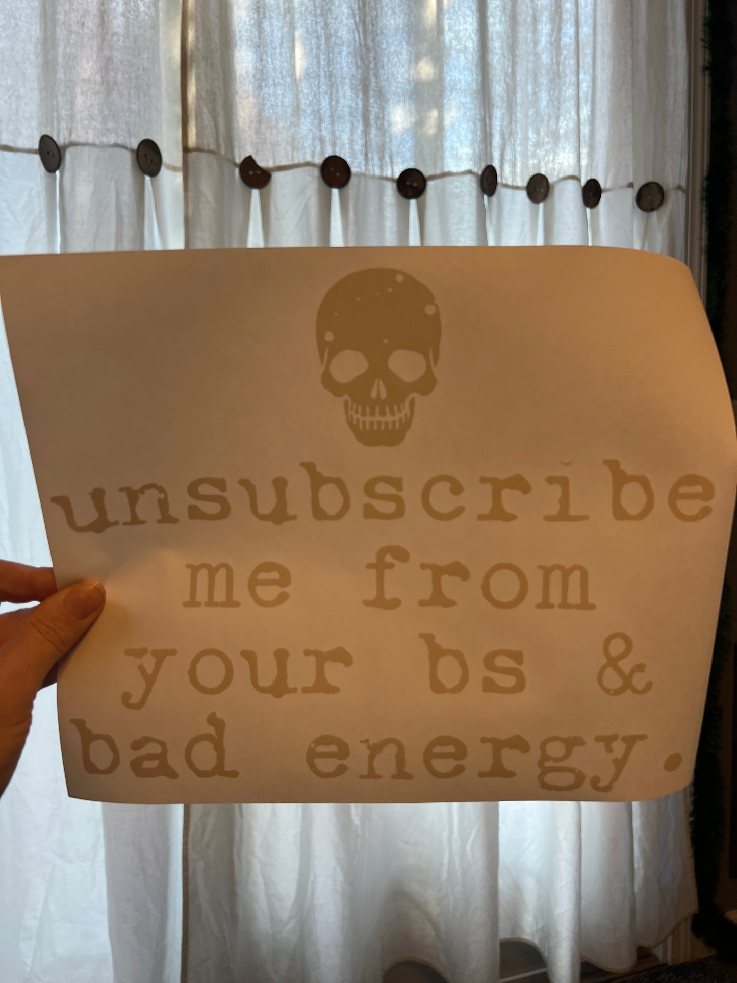 Unsubscribe me from your BS