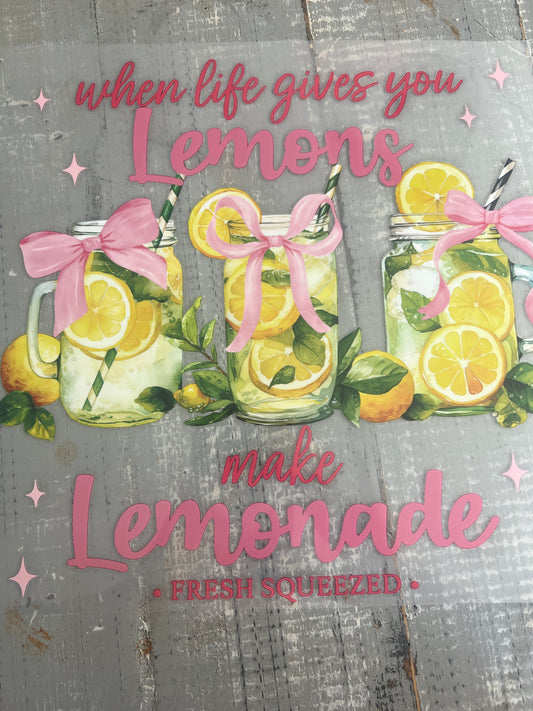Life give you lemons