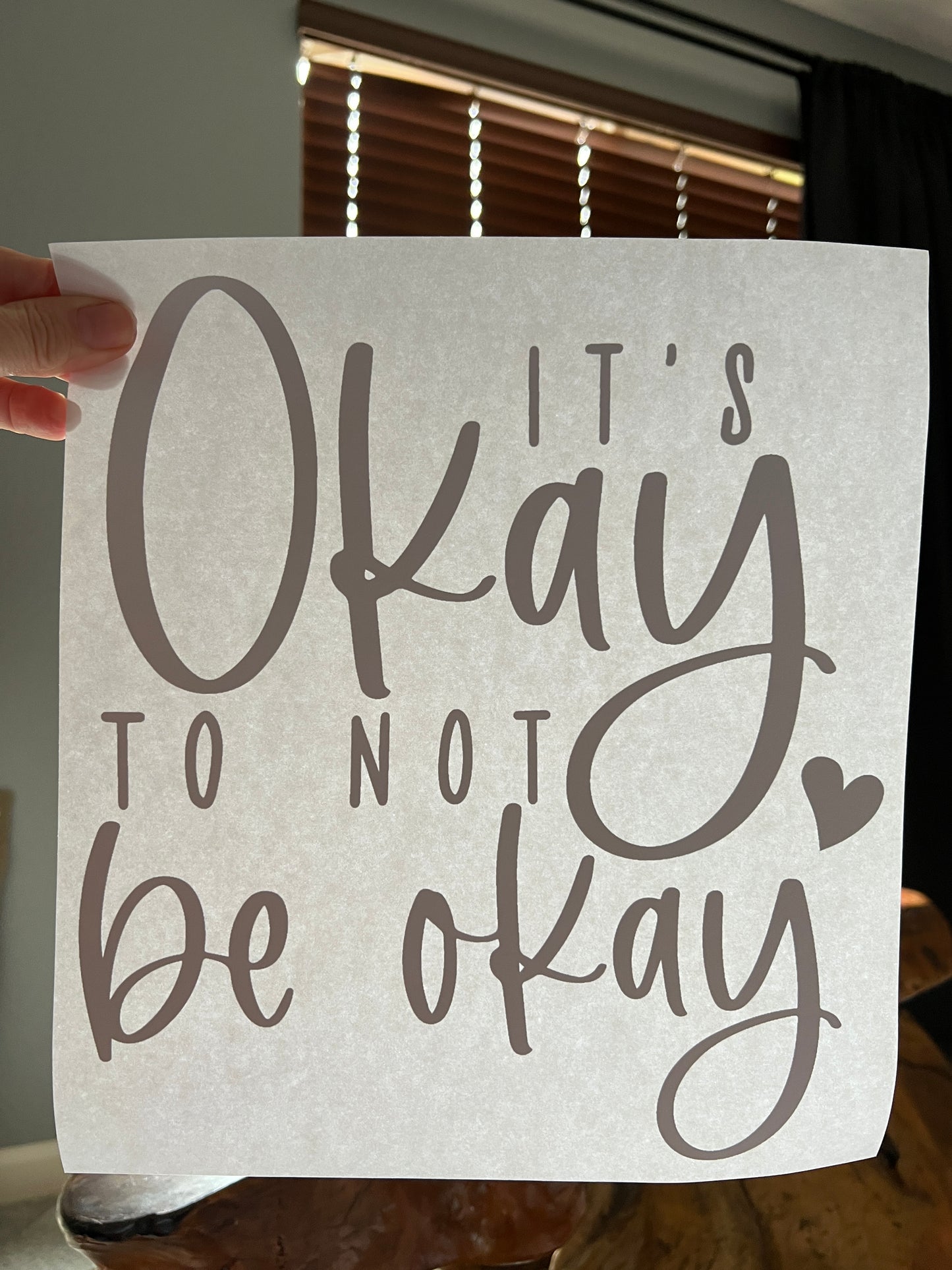 It’s okay to not be okay
