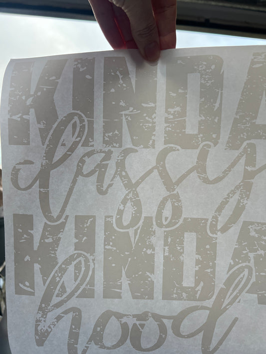 Kinda classy. Kinda hood (white writing)