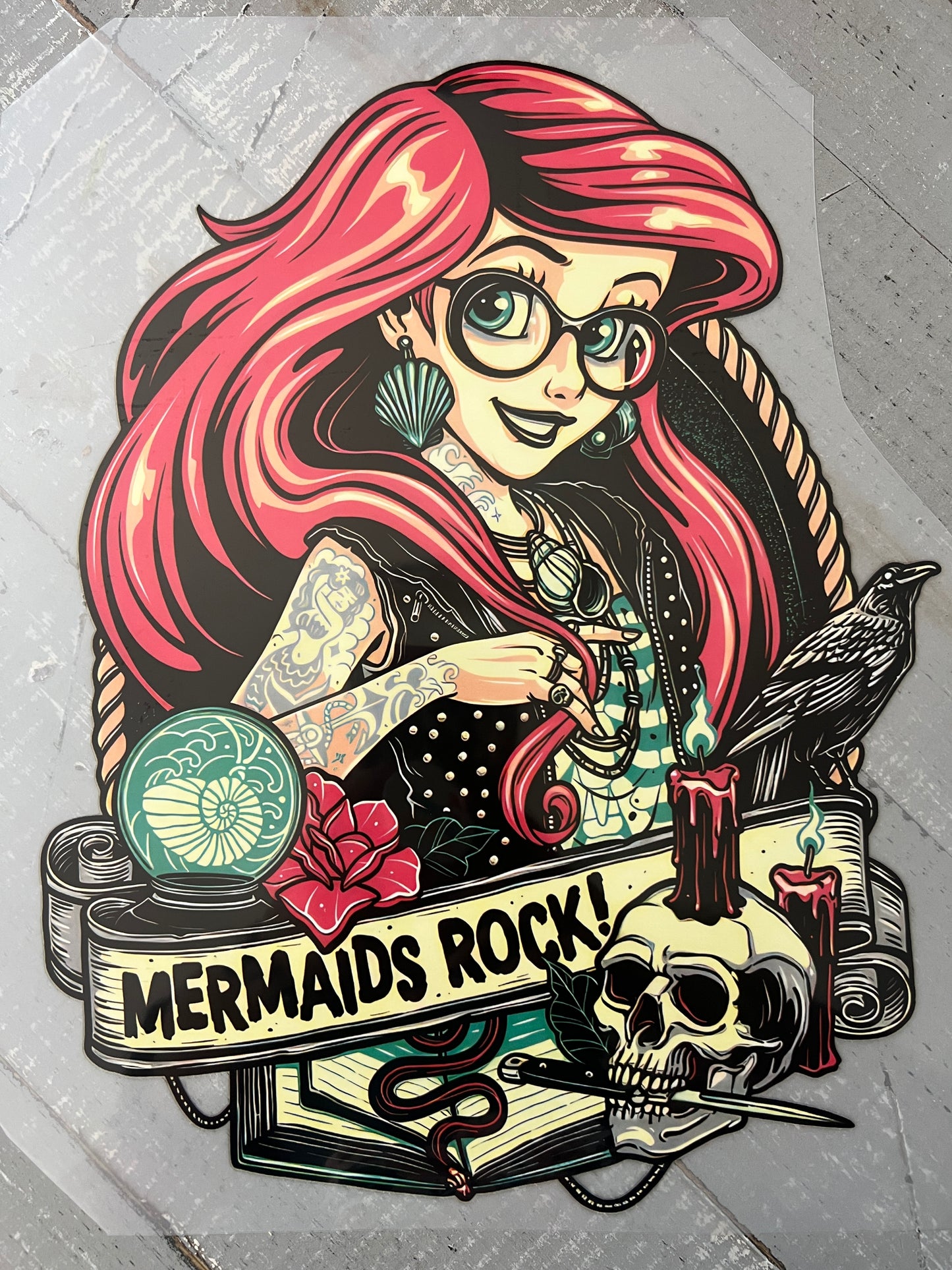 Mermaids rock