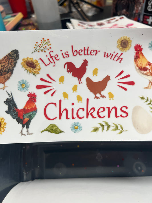 Life is better with chickens