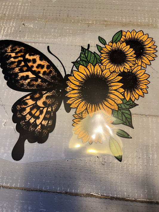 Sunflower butterfly