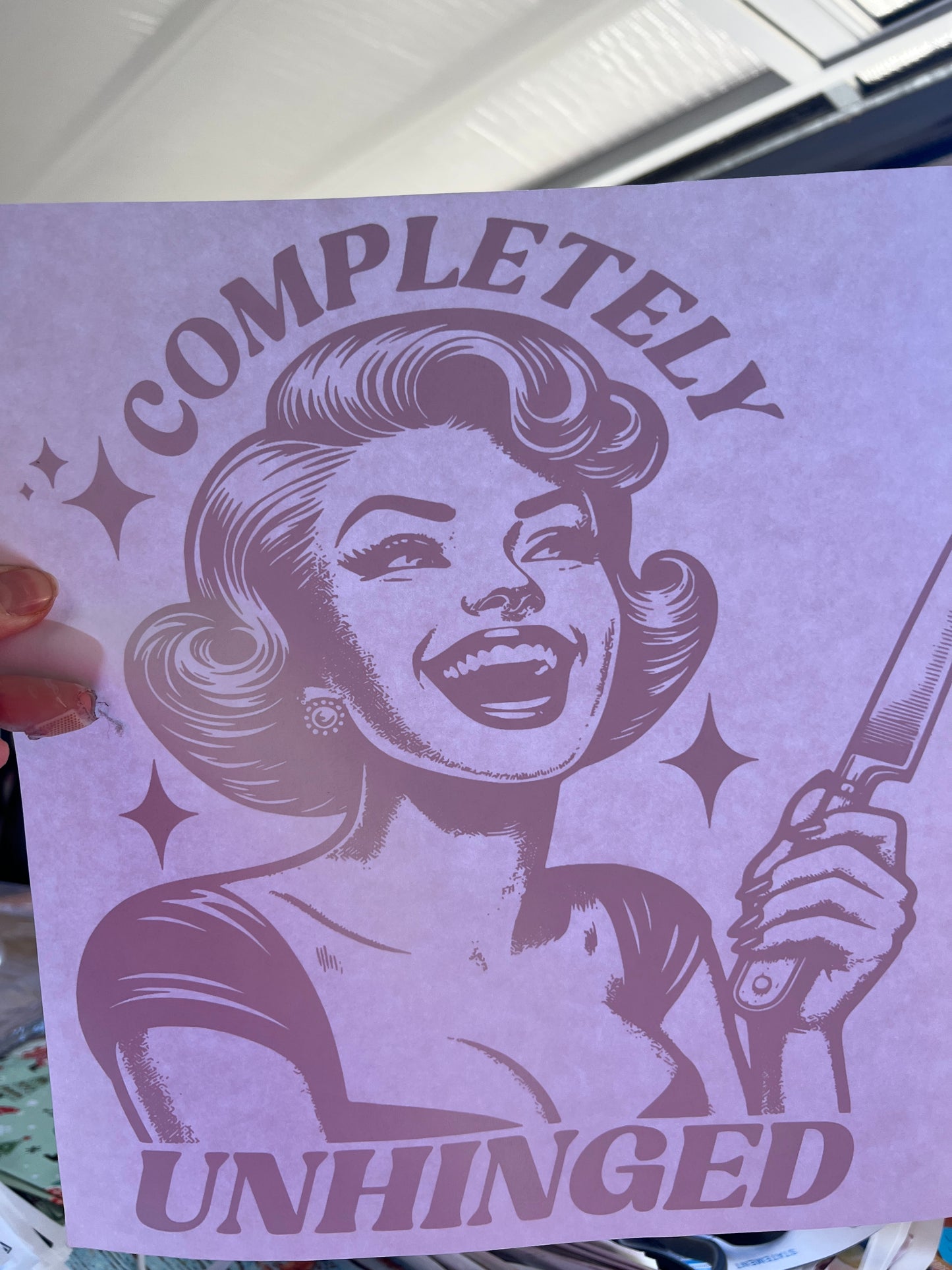 Completely unhinged (black)