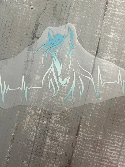 Horse heartbeat