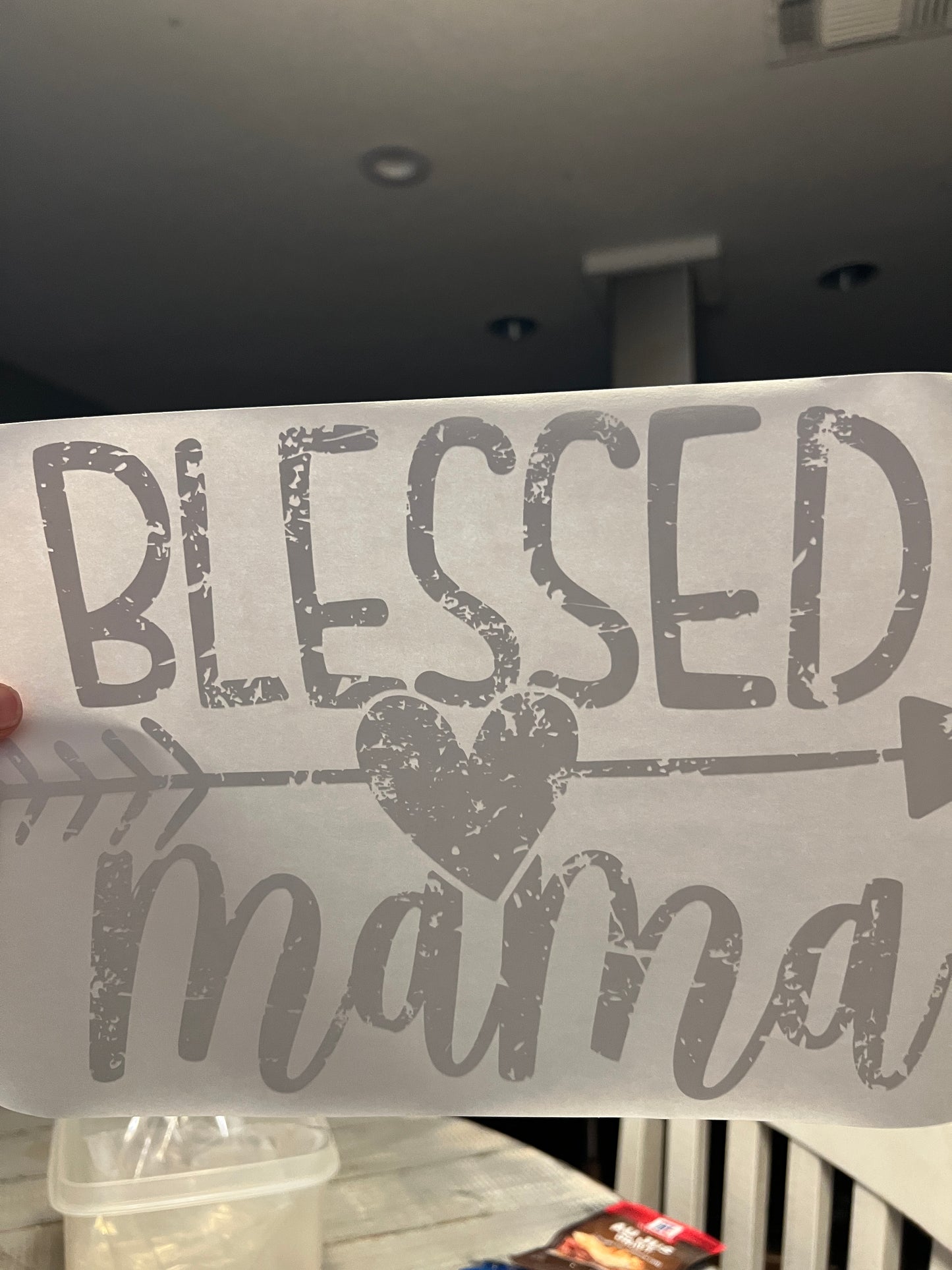 Blessed mama (black)