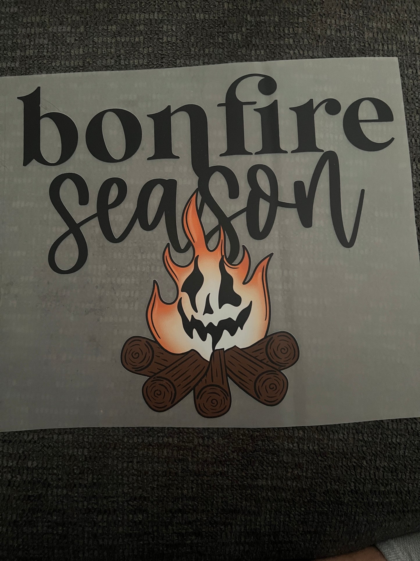 Bonfire season