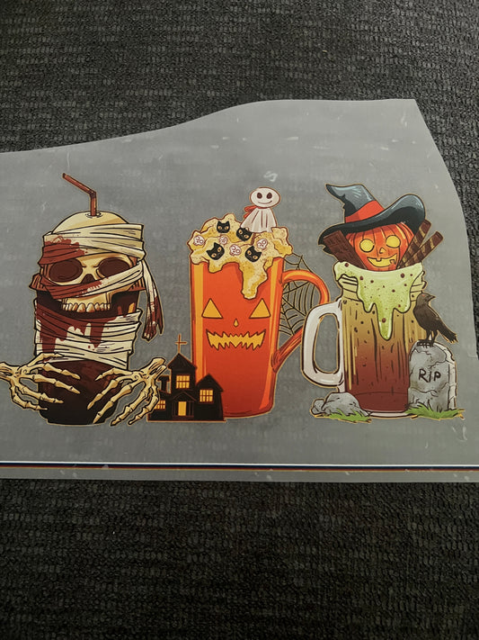Halloween cups